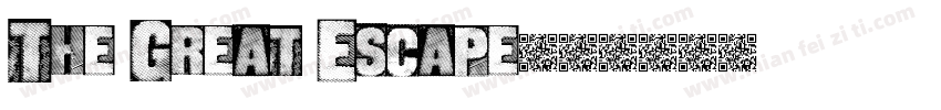 The Great Escape字体转换